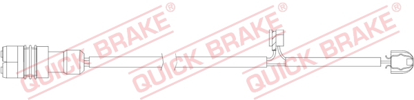 Czujnik zużycia klocka